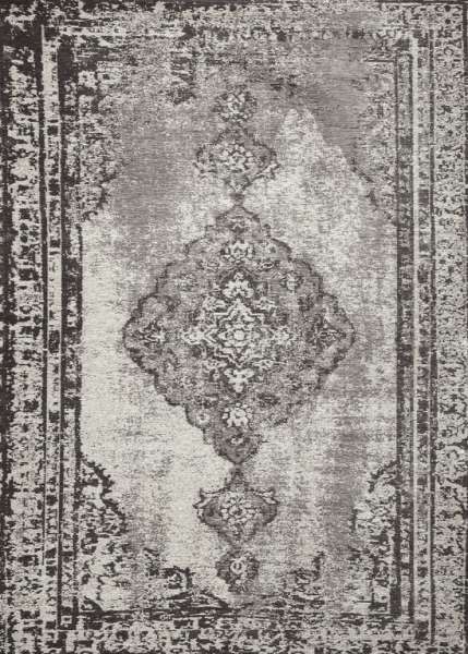 ALTAY SILVER - Teppich aus Polyester und Baumwolle