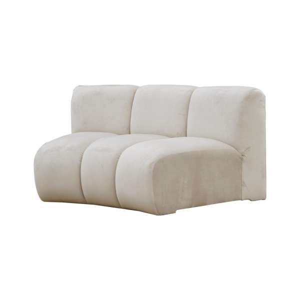 ATEMA - Modulares Sofa mit Stoffauswahlmöglichkeiten - Ecksofa