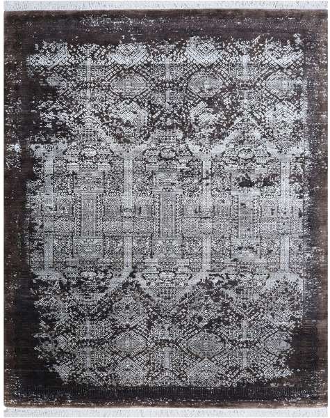MADRAS - Teppich aus Bambusseide und neuseeländische Wolle