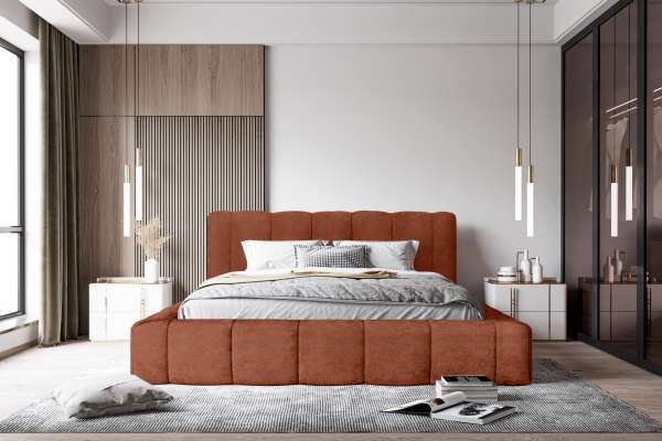 WAIIA - Bed with fabric choices 140x200 / 160x200 / 180x200