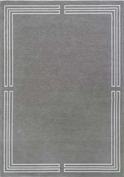 ROYAL GRAY - Teppich aus Baumwolle und Polyester