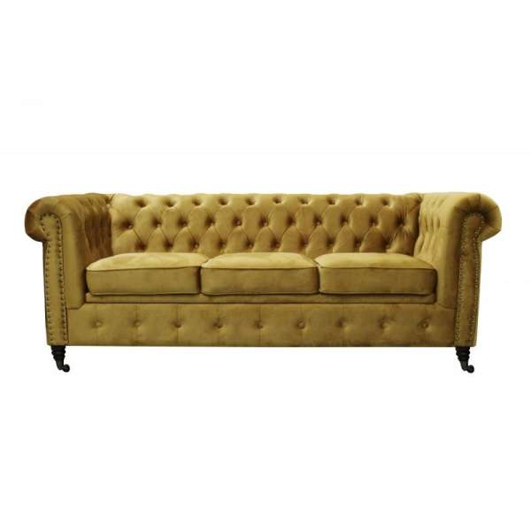 RIFREDI 3-Sitzer-Sofa mit Schlaffunktion im Chesterfield-Stil - Auswahlmöglichkeiten