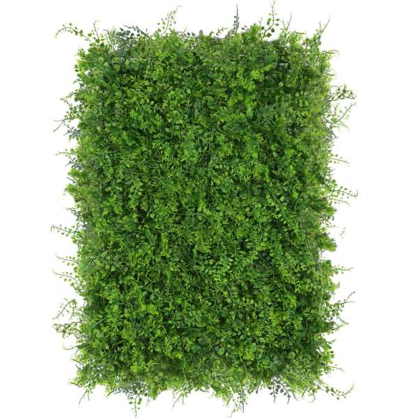 Innenmatte - Grüne Heckenwand Sanddornpflanze 40x60cm