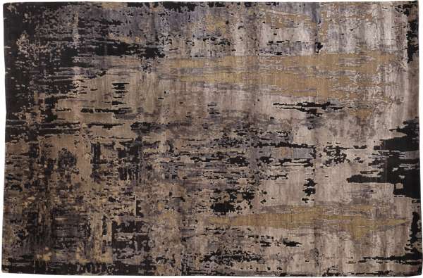 AANDHEE - Teppich aus Bambusseide, Wolle und Baumwolle