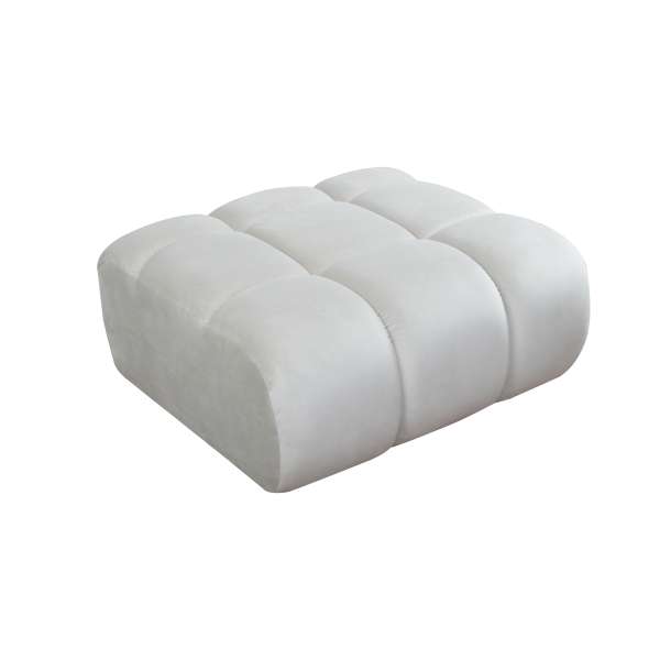 LEME - Sgabello per divano componibile con scelte di tessuto