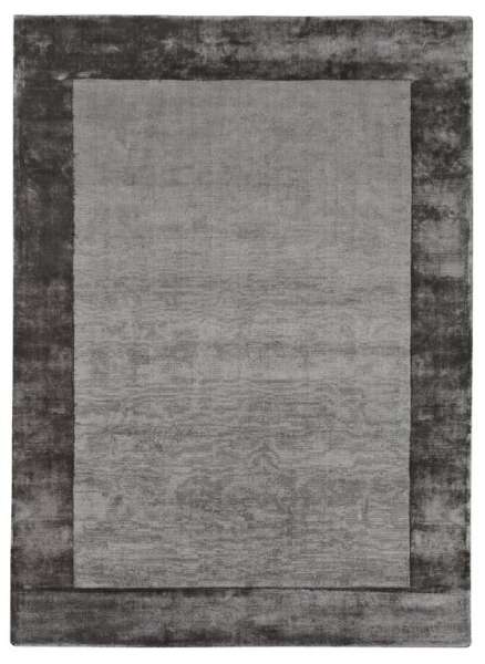 ARACELIS - Steel Gray Teppich in Grau aus Viskose