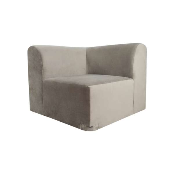 BIZAM - Modulares Sofa mit Stoffauswahlmöglichkeiten - Ecksofa