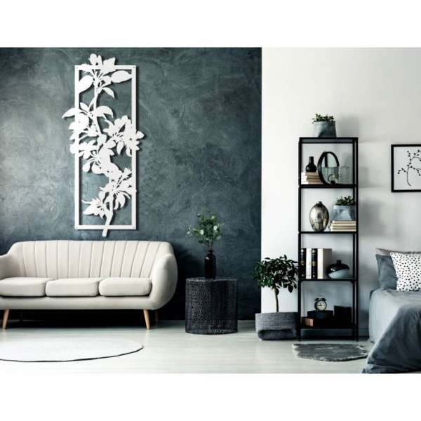 KIRSCHE Wanddekoration aus Metall im skandinavischen Stil
