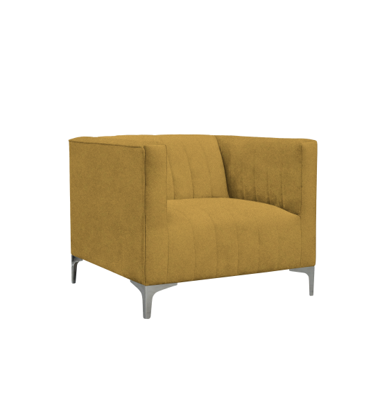 URAPI - Sessel mit Stoffauswahlmöglichkeiten - Modell 01