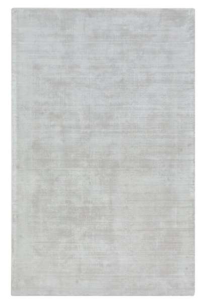 TERE - Light Gray Teppich in hellgrau aus Viskose