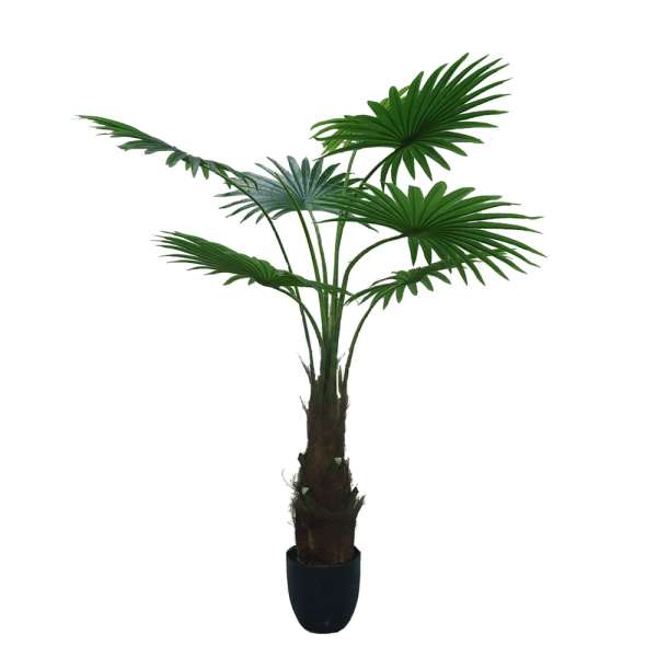 Kunstpflanzen - Künstliche Palme Washingtonia Robusta 140cm