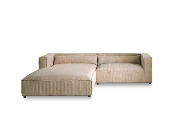 BRUG 3 corner sofa with fabric choices