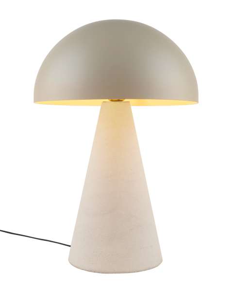 SAGO - lampe de table en béton et revêtement en poudre