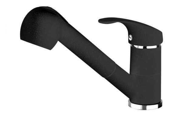 PEPE single-hole sink mixer with pull-out spout