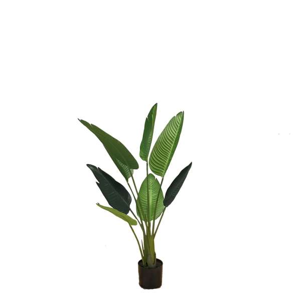 Topfpflanzen - Kunstpflanze Strelitzie 120 cm