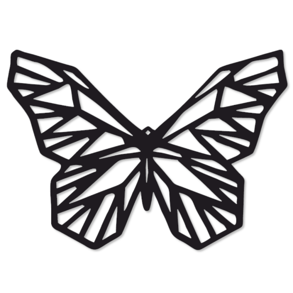 STEEL FRAME - Schmetterling 3D-Wanddekoration