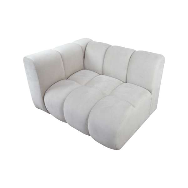 LEME - Modular sofa with fabric choices - Left straight element