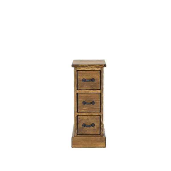 RUSTIK bedside table made of solid pine wood 1