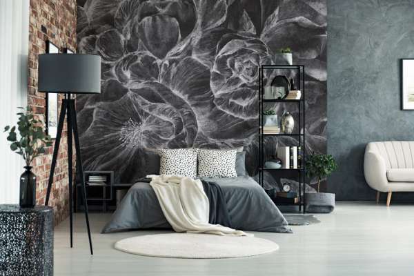 Brassica Dark - made-to-measure wallpaper