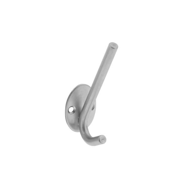 HAT/CLOTHE HOOK OVAL BRUSHED STAINLESS STEEL