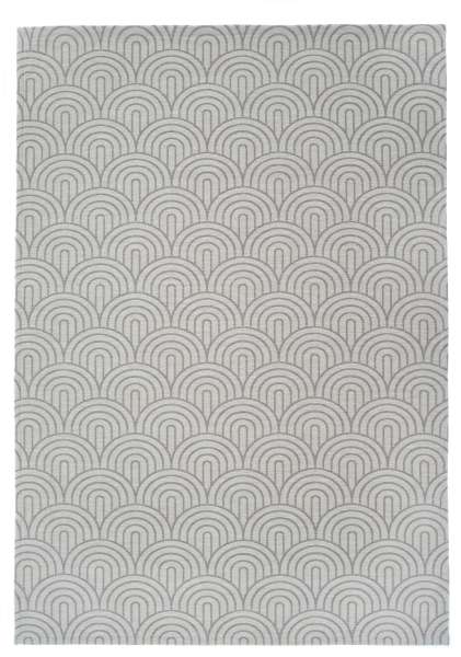 ARCO GRAY - Teppich aus Baumwolle und Polyester