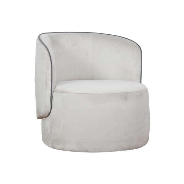 PERUMI - Armchair with fabric choices