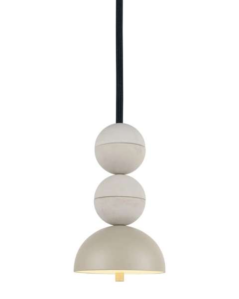 BOSFOR - pendant lamp made of concrete and aluminum