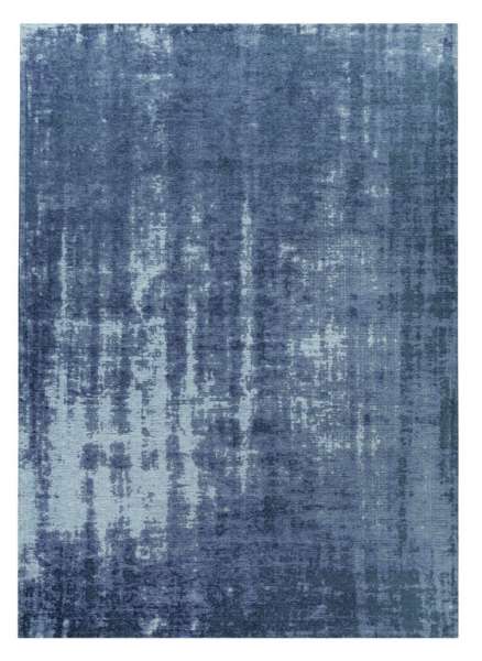 SOIL - Dark Gray Teppich in einem Grauton aus Polyester und Baumwolle