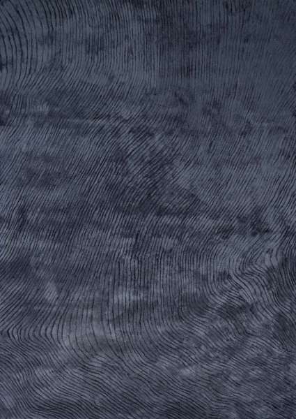 CANYON - Dark Blue Teppich in Blau aus Viskose