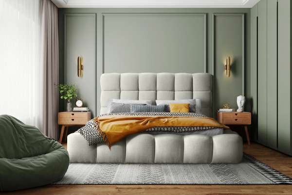 ACIF XL - letto con scelte tessuto 140x200 / 160x200 / 180x200