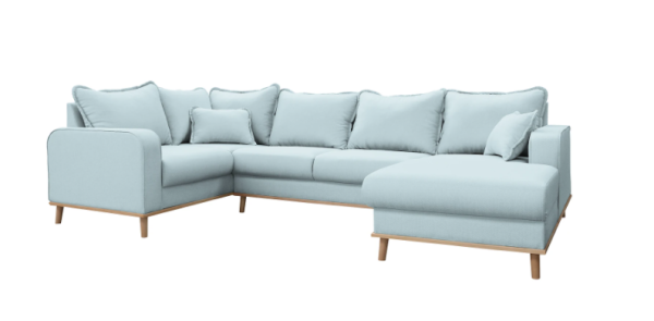 BEA corner sofa "U" with fabric choices