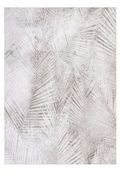 JAVA - Ivory Teppich in Beige und Elfenbeintöne aus Polyester und Baumwolle