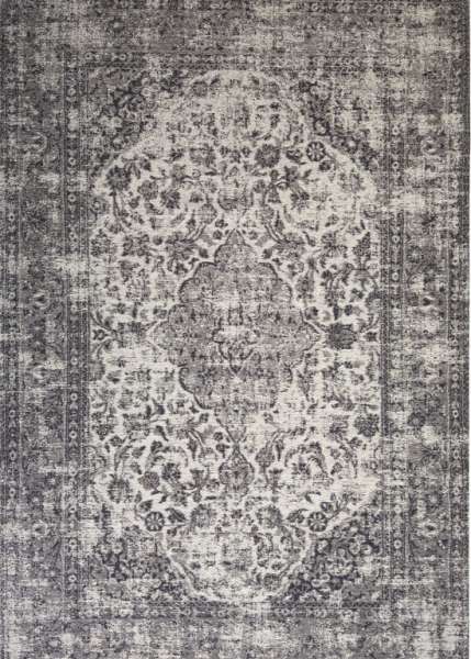 SEDEF - Dune ist ein Teppich in einem Grauton aus Polyester und Baumwolle
