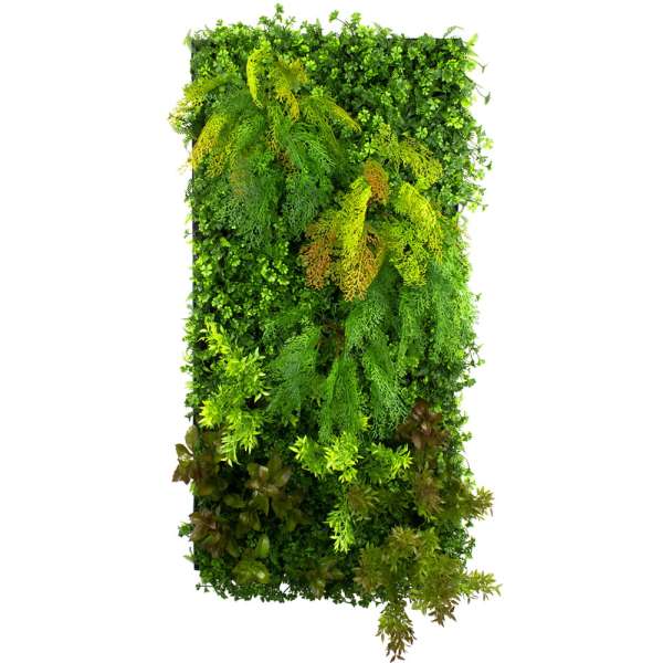 Panel interior verde - Jardín vertical Cloverland Summer 50x100 cm