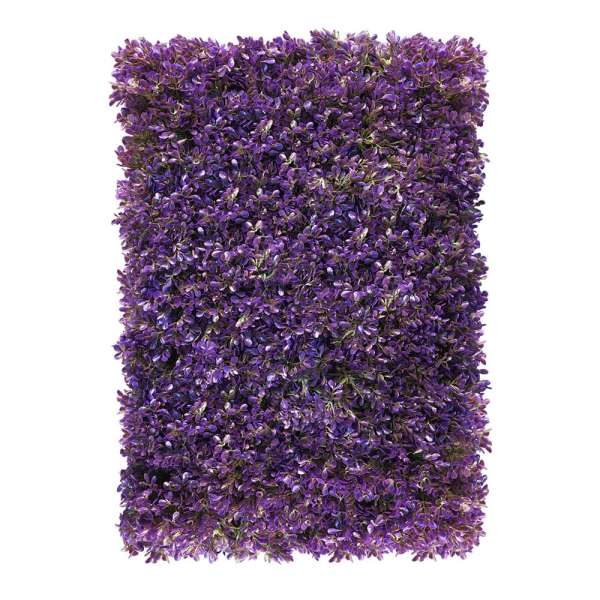 Innenmatte - Grüne Heckenwand Fuchsien Violett 40x60cm