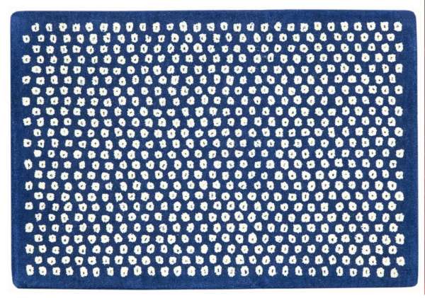 BOLESLAWIEC 70A - Teppich aus Wolle und Baumwolle