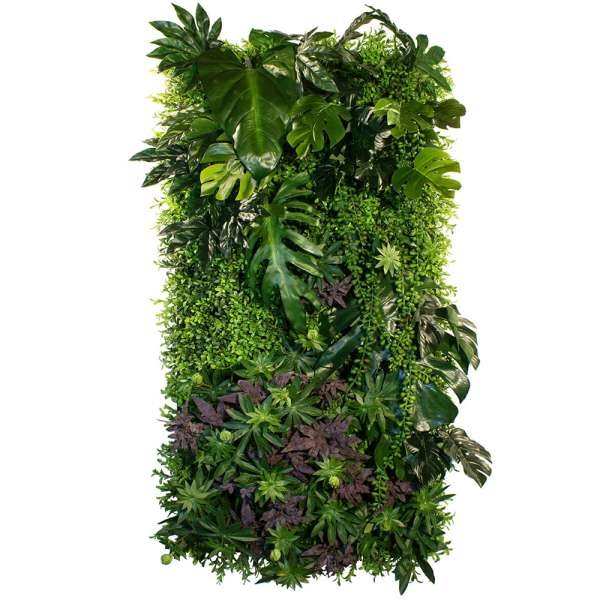 Grünes Innenpaneel - Vertikaler Garten Paradise Lining 50x100 cm