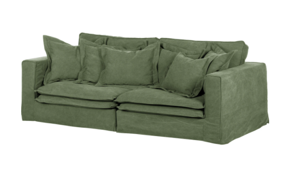APEV 4-Sitzer Sofa mit Stoffauswahlmöglichkeiten